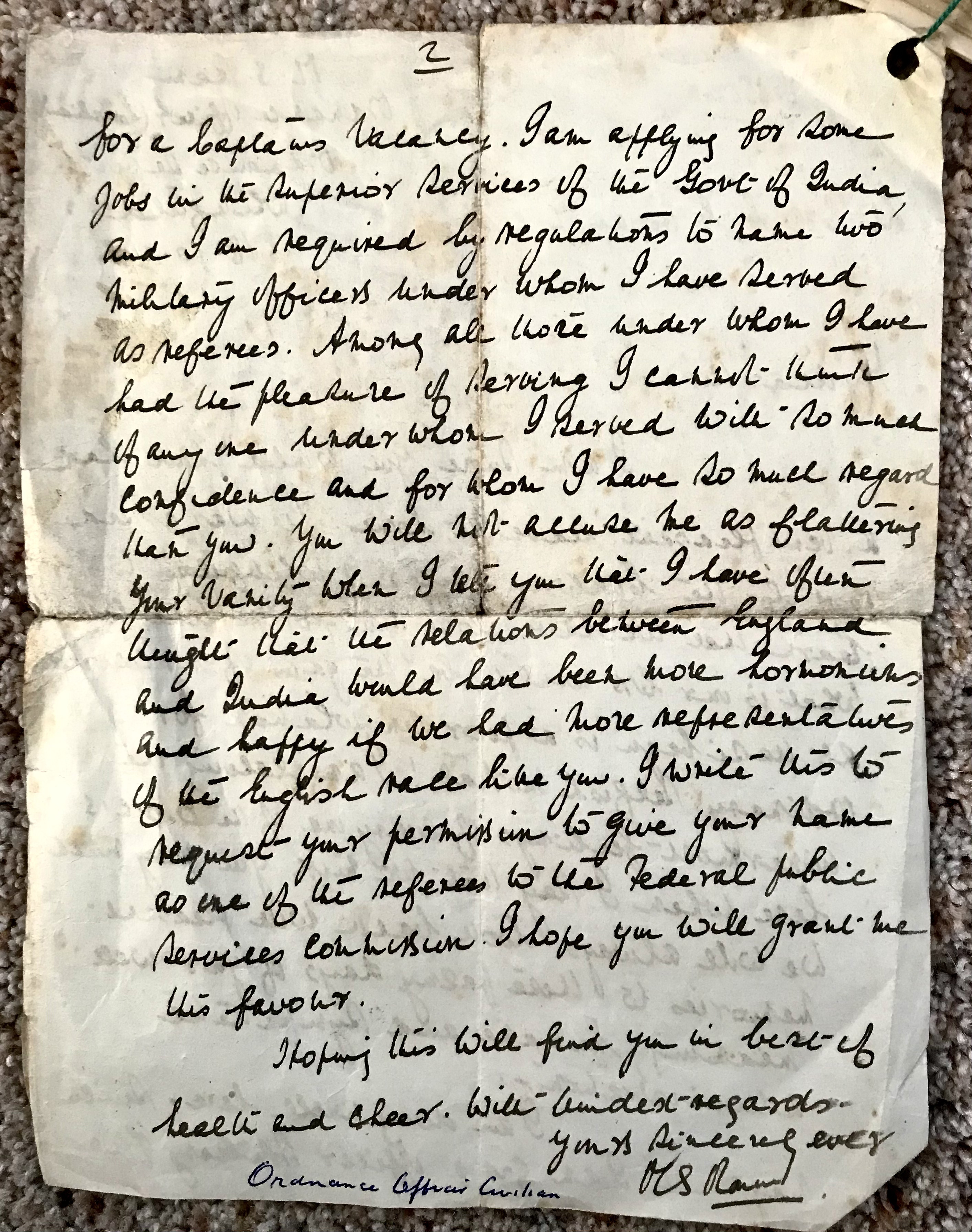 Letter for Reference 1945 p2 WEB