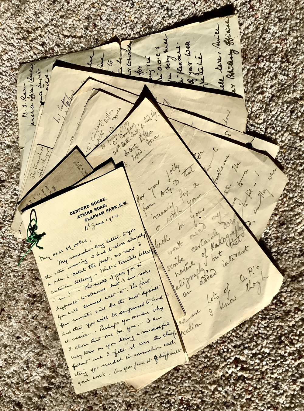 Letters from the Front 1915