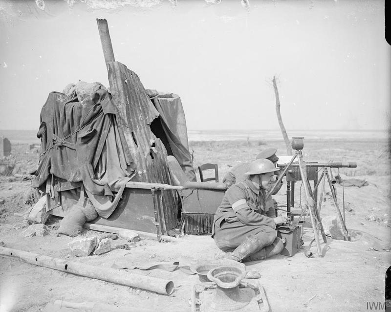 The Battle of Arras April may 1917 signalling station at Neuville Vitasse 29 April 1917